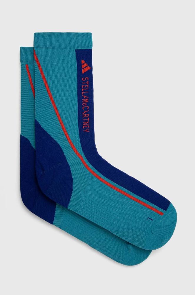 Шкарпетки adidas by Stella McCartney колір бірюзовий
