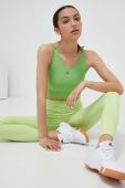 Легінси для тренувань adidas Performance Training Essentials колір зелений однотонні