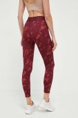 Легінси для тренувань adidas Performance Techfit колір бордовий візерунок