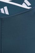 Легінси для тренувань adidas Performance Techfit колір зелений з принтом (3690267)