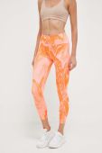 Легінси для тренувань adidas by Stella McCartney TruePurpose Optime колір помаранчевий візерунок