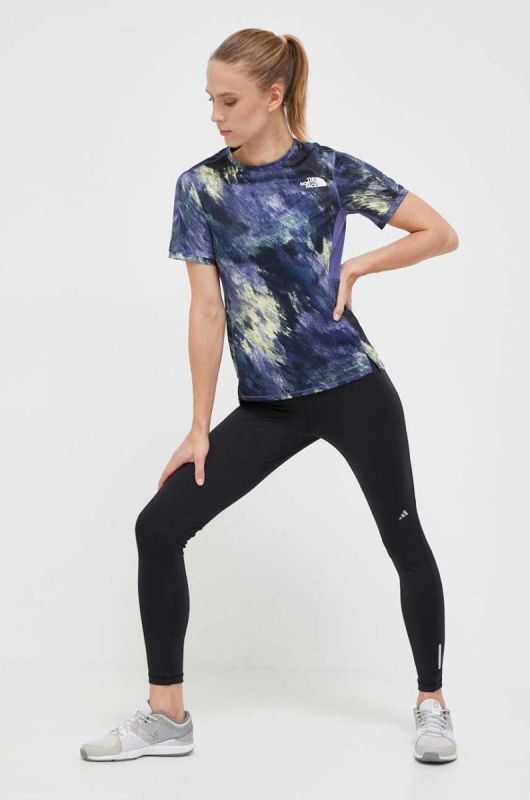 Легінси для бігу adidas Performance Ultimate колір чорний однотонні фото 2