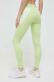 Легінси для тренувань adidas Performance Techfit Hyperglam колір зелений з принтом