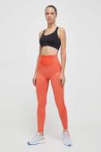 Легінси для тренувань adidas Performance колір помаранчевий візерунок