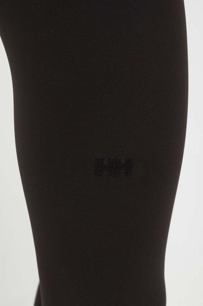 Спортивні легінси Helly Hansen Roam жіночі колір чорний однотонні фото 4