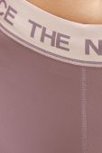 Легінси для тренувань The North Face колір рожевий з принтом