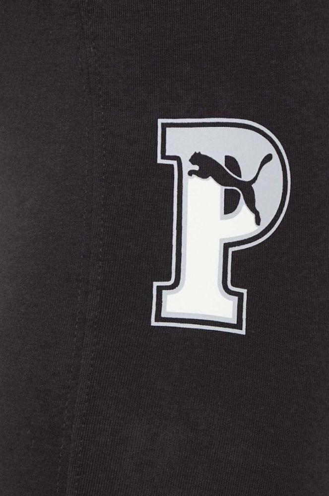 Легінси Puma жіночі колір чорний з принтом (3438076) фото 4