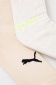 Шкарпетки Puma 2-pack жіночі колір бежевий (3578069)