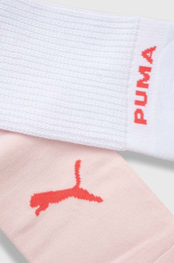 Шкарпетки Puma 2-pack жіночі колір рожевий (3578071) фото 2