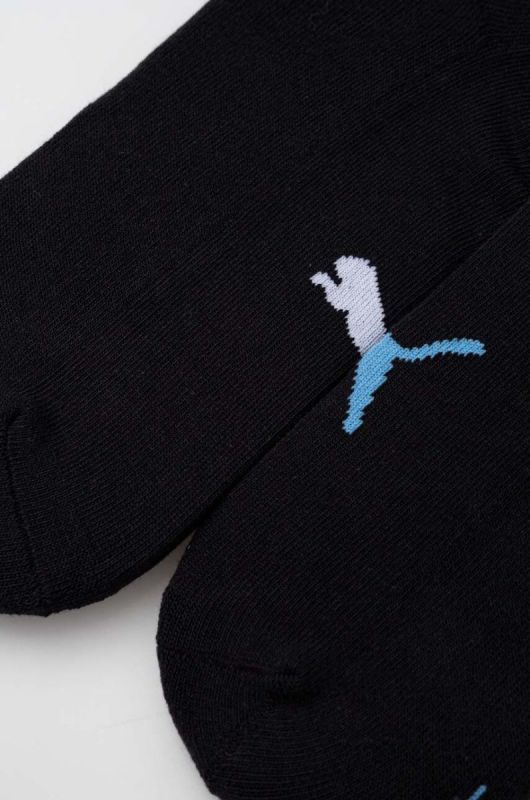 Шкарпетки Puma 2-pack жіночі колір чорний (3578075) фото 2
