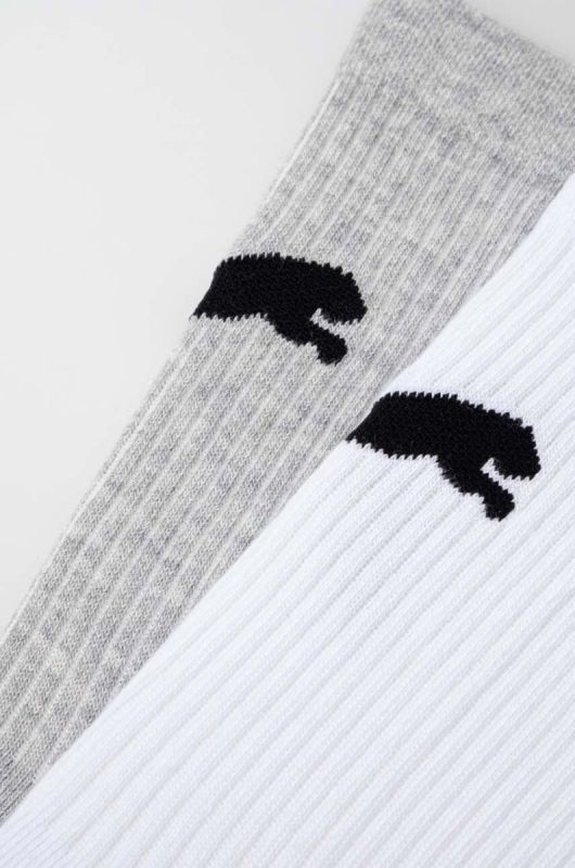 Шкарпетки Puma 2-pack жіночі колір білий (3653676) фото 2