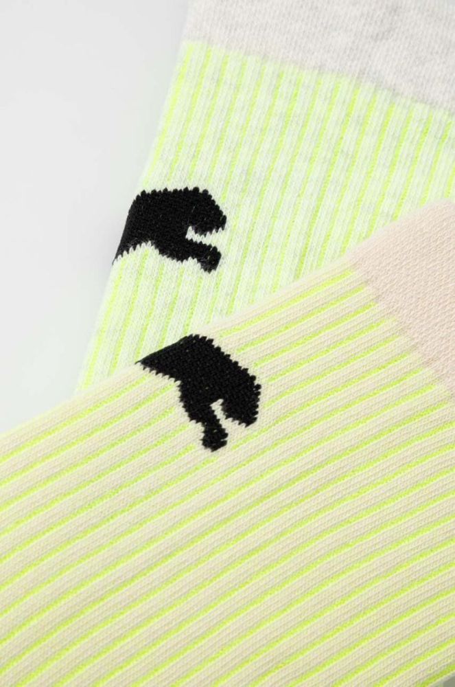 Шкарпетки Puma 2-pack жіночі колір барвистий фото 2