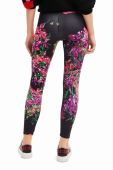 Легінси Desigual жіночі колір чорний візерунок (3477551)