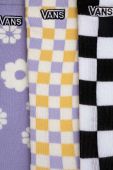 Шкарпетки Vans 3-pack жіночі колір барвистий (3379447)