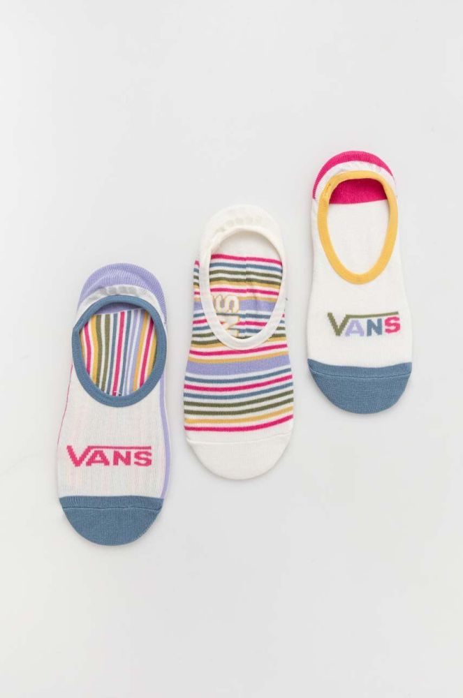 Шкарпетки Vans 3-pack жіночі колір барвистий (3379452)