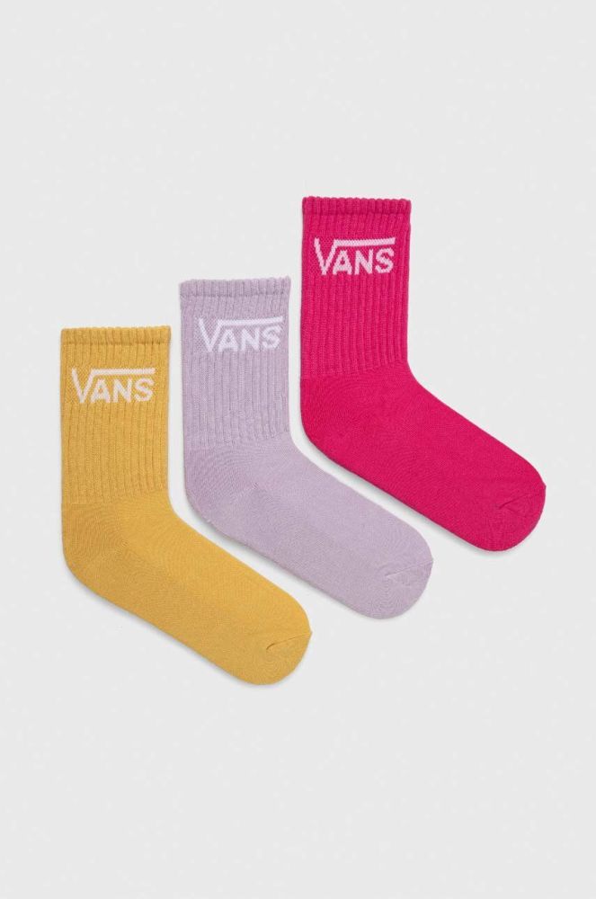 Шкарпетки Vans 3-pack жіночі колір барвистий (3379453)