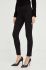 Штани Guess жіночі колір чорний облягаюче висока посадка (3546870)