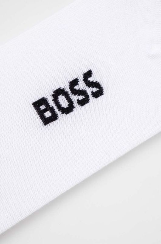Шкарпетки BOSS 2-pack жіночі колір білий (3537990) фото 2
