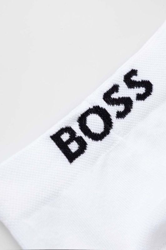 Шкарпетки BOSS 2-pack жіночі колір білий (3523705) фото 2