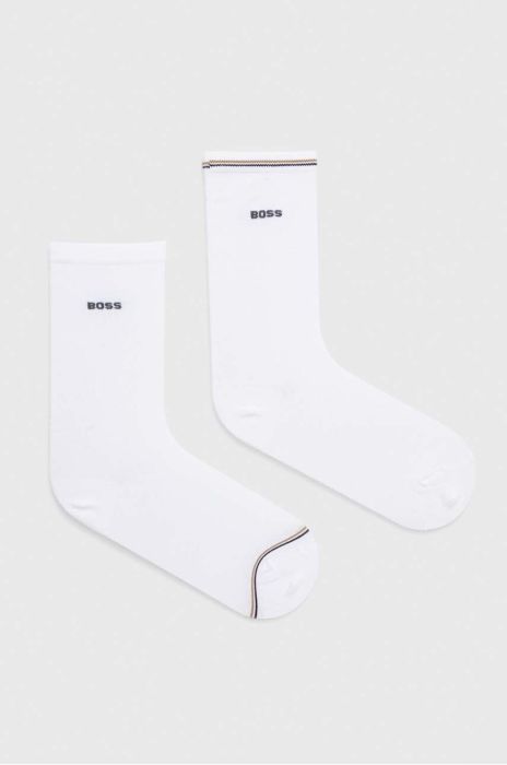 Шкарпетки BOSS 2-pack жіночі колір білий (3523719)