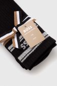 Шкарпетки BOSS 2-pack жіночі колір чорний (3598182)