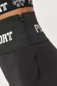 Легінси PLEIN SPORT жіночі колір чорний з принтом (3379455)