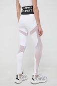 Легінси PLEIN SPORT жіночі колір білий з принтом