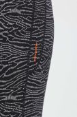Спортивні легінси Icebreaker Fastray жіночі колір чорний візерунок