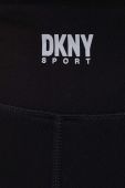 Легінси Dkny жіночі колір чорний з принтом (3415755)