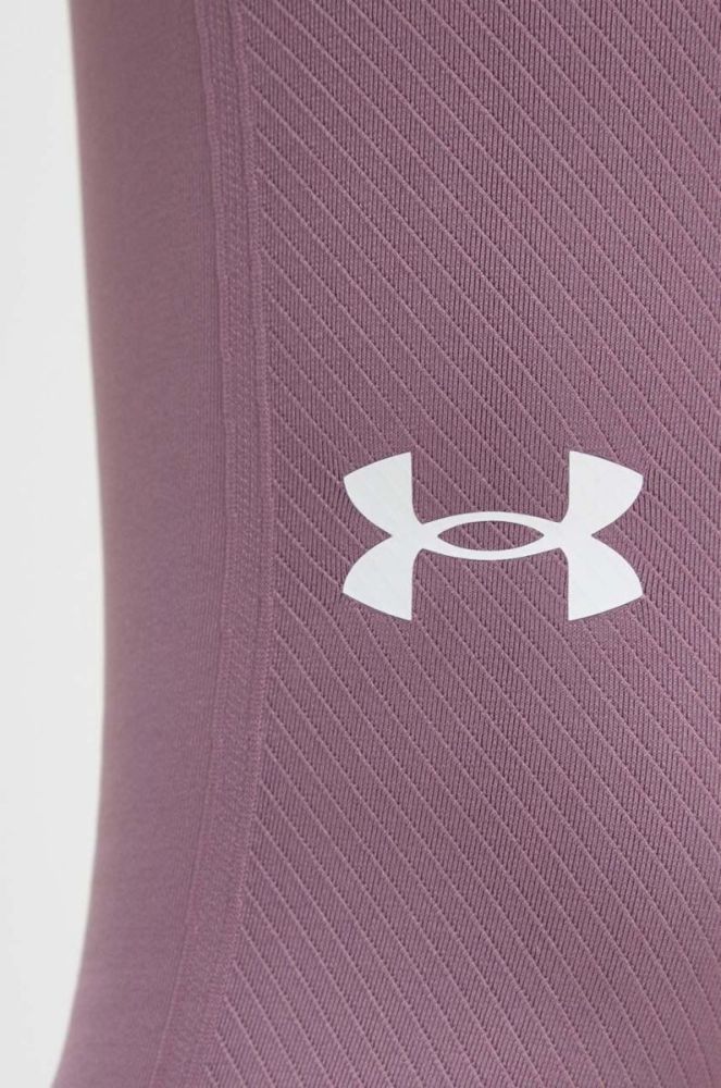Легінси для тренувань Under Armour Train колір фіолетовий однотонні фото 4