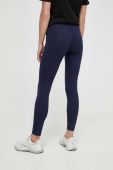 Легінси Reebok жіночі колір синій однотонні