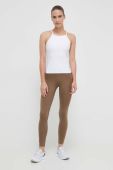 Легінси для тренувань Casall колір коричневий однотонні