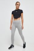 Легінси Reebok жіночі колір сірий меланж (3575258)