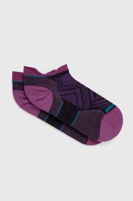 Шкарпетки Smartwool Run Zero Cushion колір фіолетовий (3627285) Шкарпетки Smartwool Run Zero Cushion колір фіолетовий (3627285)