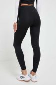 Легінси Tommy Hilfiger жіночі колір чорний однотонні (3496938)