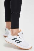Легінси Tommy Hilfiger жіночі колір чорний однотонні (3496938)