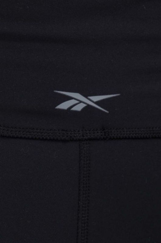 Тренувальні легінси для вагітних Reebok Lux колір чорний фото 4