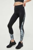 Легінси для тренувань Reebok Modern Safari колір чорний з принтом