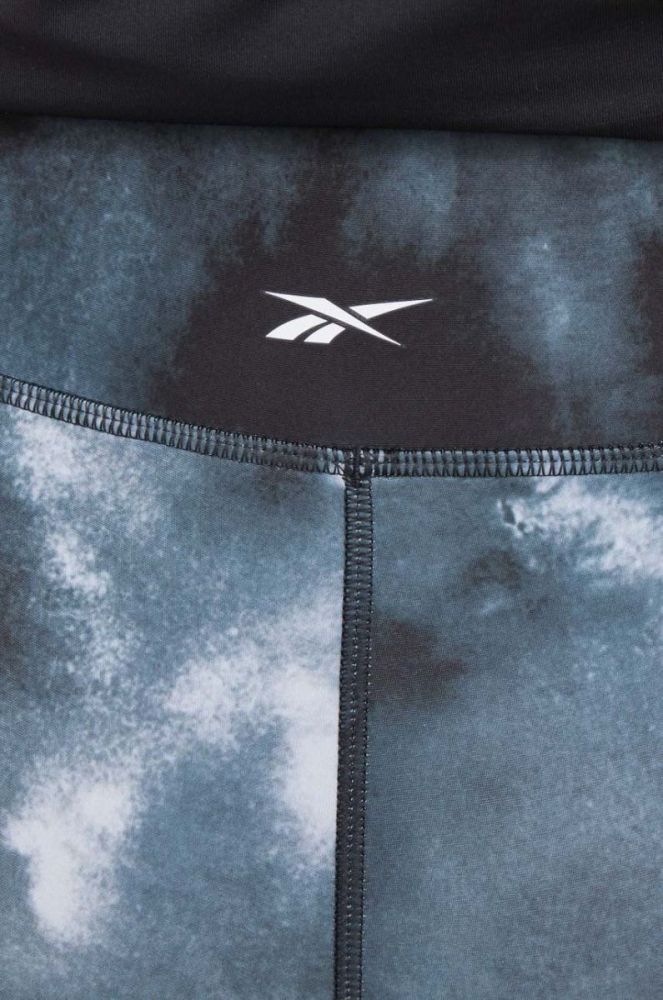 Легінси для тренувань Reebok Identity колір чорний візерунок фото 4