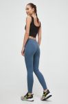 Легінси для тренувань Reebok LUX COLLECTION однотонні колір блакитний