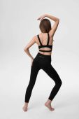 Легінси Undress Code 618 Half Moon Leggins Black жіночі колір чорний однотонні