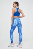 Легінси для тренувань Reebok візерунок колір блакитний