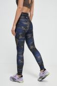 Легінси для тренувань Reebok колір синій візерунок