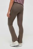 Легінси Reebok Classic жіночі колір коричневий однотонні