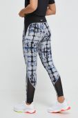Легінси для тренувань Reebok Lux Collection візерунок колір блакитний