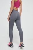Легінси для тренувань Reebok Lux Collection колір сірий однотонні