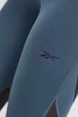 Легінси для тренувань Reebok Lux з принтом колір блакитний