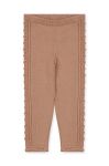Дитячі легінси Konges Sl?jd колір бежевий однотонні (3528628)