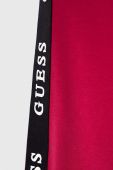 Дитячі легінси Guess колір бордовий візерунок