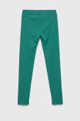 Дитячі легінси Guess колір зелений з принтом